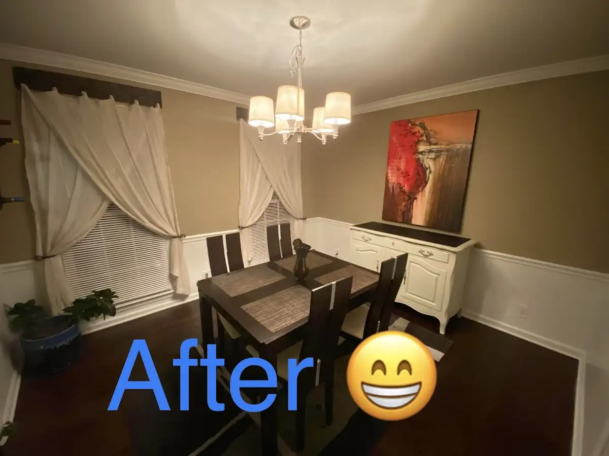 Professional dining room restoration after water damage in Somerton