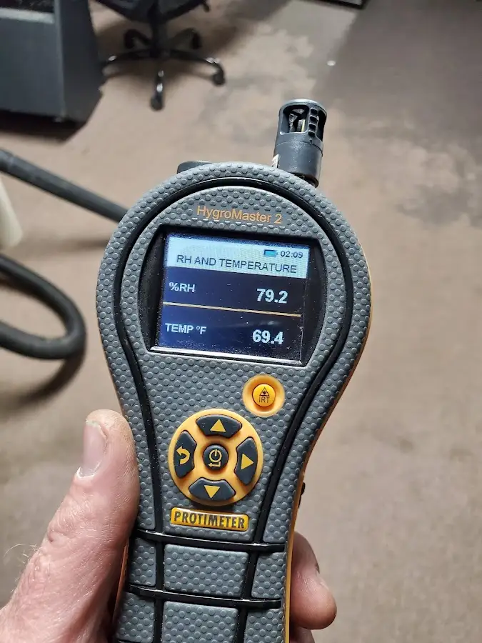 Moisture meter humidity assessment for Fire & Smoke Damage Restoration in Somerton
